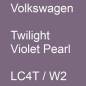 Preview: Volkswagen, Twilight Violet Pearl, LC4T / W2.